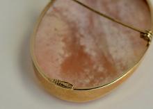 14K GOLD CAMEO