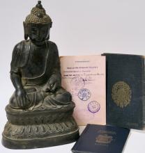 IMPORTANT BRONZE BUDDHA