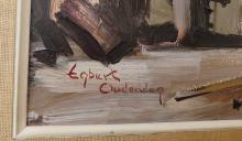 EGBERT OUDENDAG OIL PAINTING