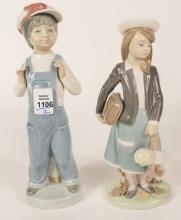 TWO LLADRO FIGURINES