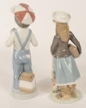 TWO LLADRO FIGURINES