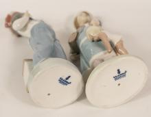 TWO LLADRO FIGURINES