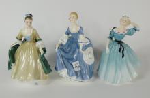 3 DOULTON FIGURINES