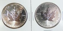 2 SILVER COINS - no tax