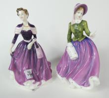 2 DOULTON FIGURINES