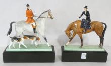 PAIR OF RARE ROYAL WORCESTER FIGURINES