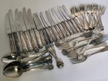 SILVERPLATED FLATWARE