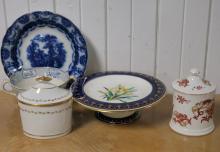 ANTIQUE POTTERY & CHINA