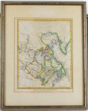17TH/18TH CENTURY HAND-COLOURED MAPS
