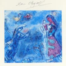MARC CHAGALL SIGNED LITHOGRAPH