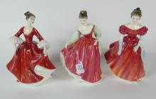 3 DOULTON FIGURINES