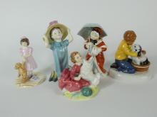 5 DOULTON FIGURINES