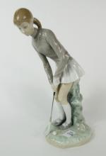 LLADRO "LADY GOLFER"