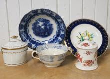 ANTIQUE POTTERY & CHINA