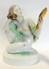 IMPRESSIVE HEREND PORCELAIN FIGURINE