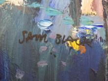 SAM BLACK OIL PAINTING