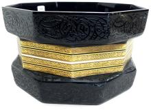 LIMITED EDITION BLACK AMETHYST GLASS BOWL