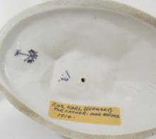 PAIR OF GERMAN PORCELAIN PHEASANT FIGURINES