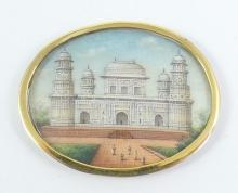 MINIATURE IN GOLD FRAME