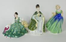 3 DOULTON FIGURINES