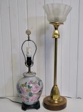 TWO TABLE LAMPS