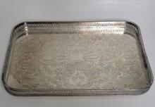 SILVERPLATED TRAY