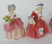 4 DOULTON FIGURINES