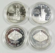 4 U.S. SILVER COINS