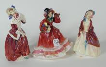 3 DOULTON FIGURINES