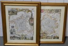 MAPS, WATERCOLOUR & PRINTS