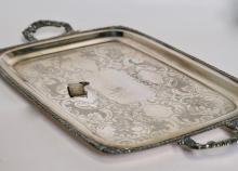 SILVERPLATED TRAY