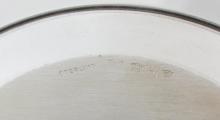 THREE INTERNATIONAL STERLING BREAD AND BUTTER PLATES