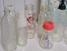 COLLECTION OF NURSING BOTTLES