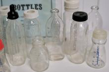 COLLECTION OF NURSING BOTTLES