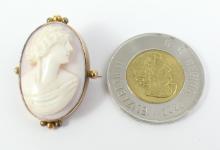 ANTIQUE CAMEO BROOCH/PENDANT