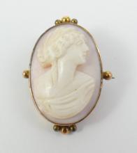 ANTIQUE CAMEO BROOCH/PENDANT