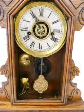 TWO ANTIQUE CLOCKS