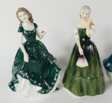 4 DOULTON FIGURINES