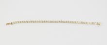 GOLD TENNIS BRACELET