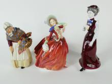 9 FIGURINES WITH IMPERFECTIONS