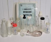 COLLECTION OF NURSING BOTTLES