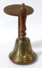 CONDUCTOR'S BELL ON STAND