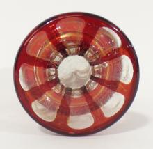 MOSER CRYSTAL GOBLET