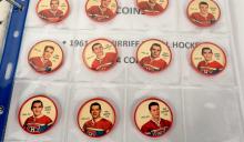 BINDER OF HOCKEY COINS