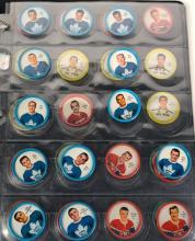 BINDER OF HOCKEY COINS