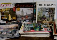 WATERCOLOUR MAGAZINES, ETC.