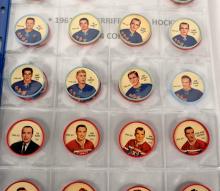 BINDER OF HOCKEY COINS