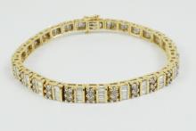 VALUABLE DIAMOND INLINE BRACELET