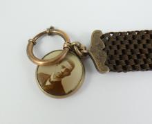 ANTIQUE MOURNING WATCH CHAIN