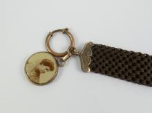 ANTIQUE MOURNING WATCH CHAIN